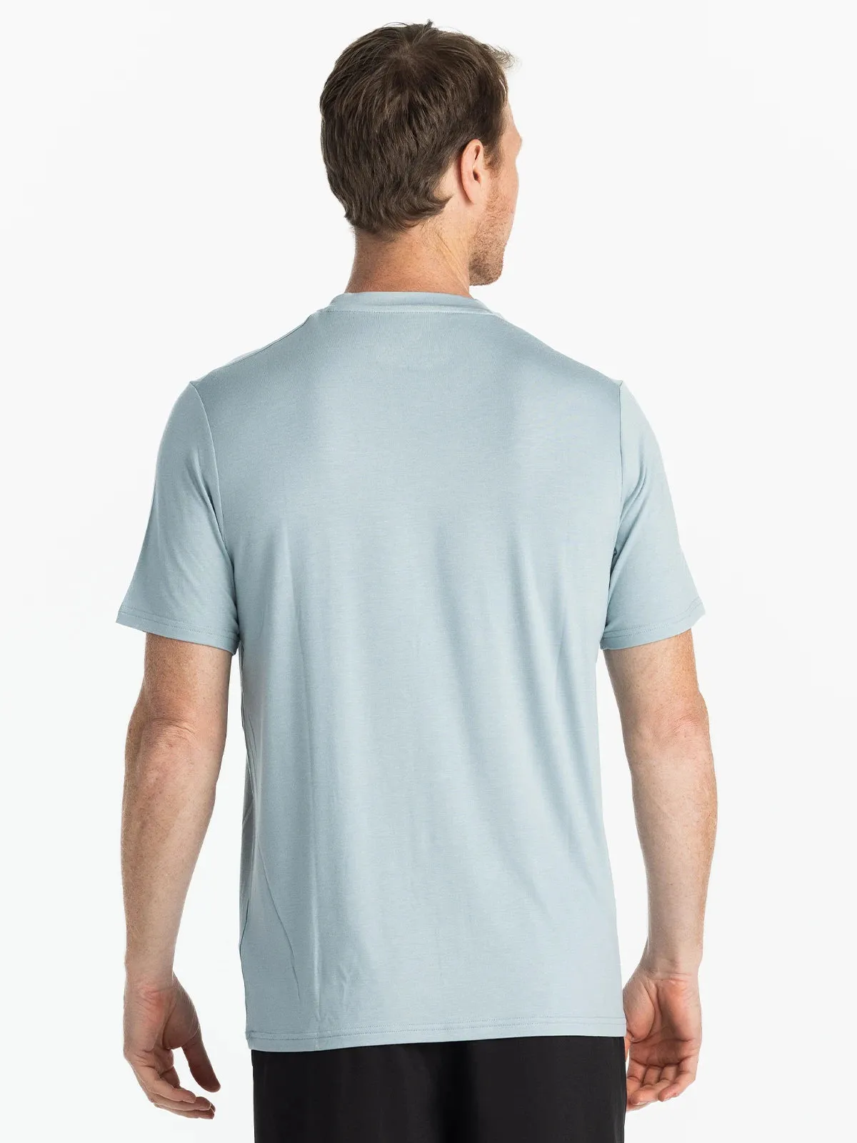 Men's Bamboo Motion Tee - Ocean Mist