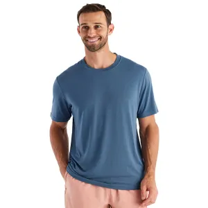 Men's Bamboo Motion Tee - Slate Blue