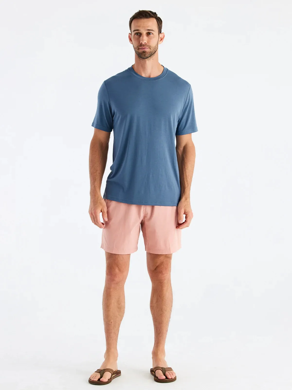 Men's Bamboo Motion Tee - Slate Blue