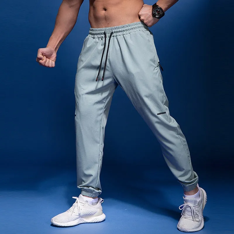 Mens Run Sports Joggers Pants Male Sportswear Bottoms Skinny Sweatpants Men Trousers Gym Fitness Bodybuilding Track Pants