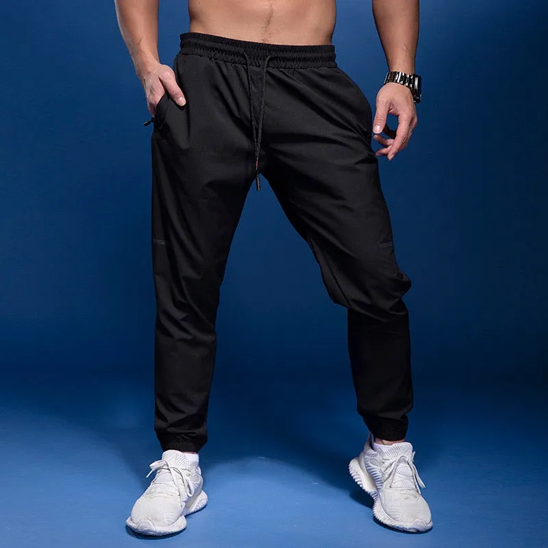 Mens Run Sports Joggers Pants Male Sportswear Bottoms Skinny Sweatpants Men Trousers Gym Fitness Bodybuilding Track Pants