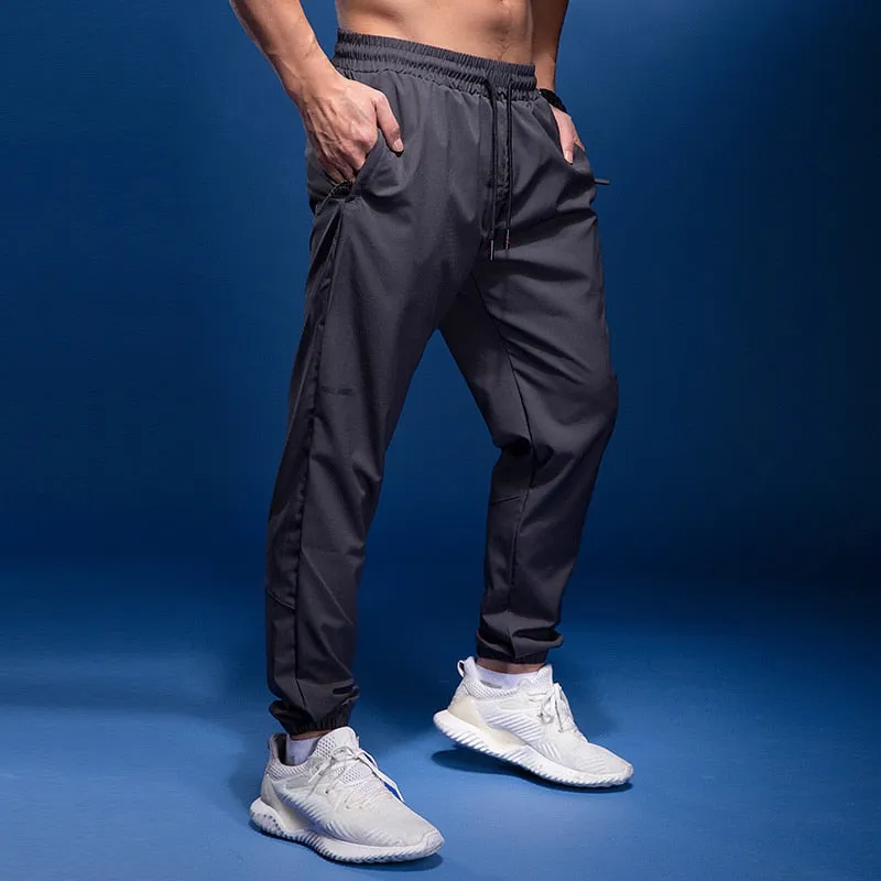 Mens Run Sports Joggers Pants Male Sportswear Bottoms Skinny Sweatpants Men Trousers Gym Fitness Bodybuilding Track Pants