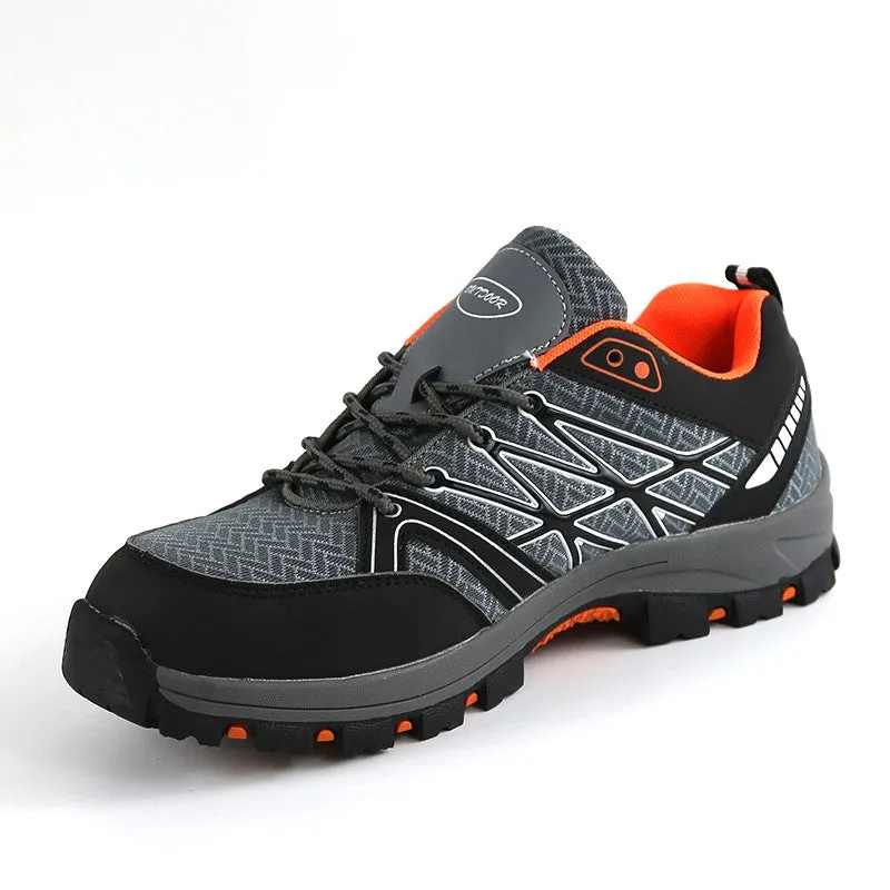 Men's Steel Toe Work Safety Shoes Casual Breathable Outdoor