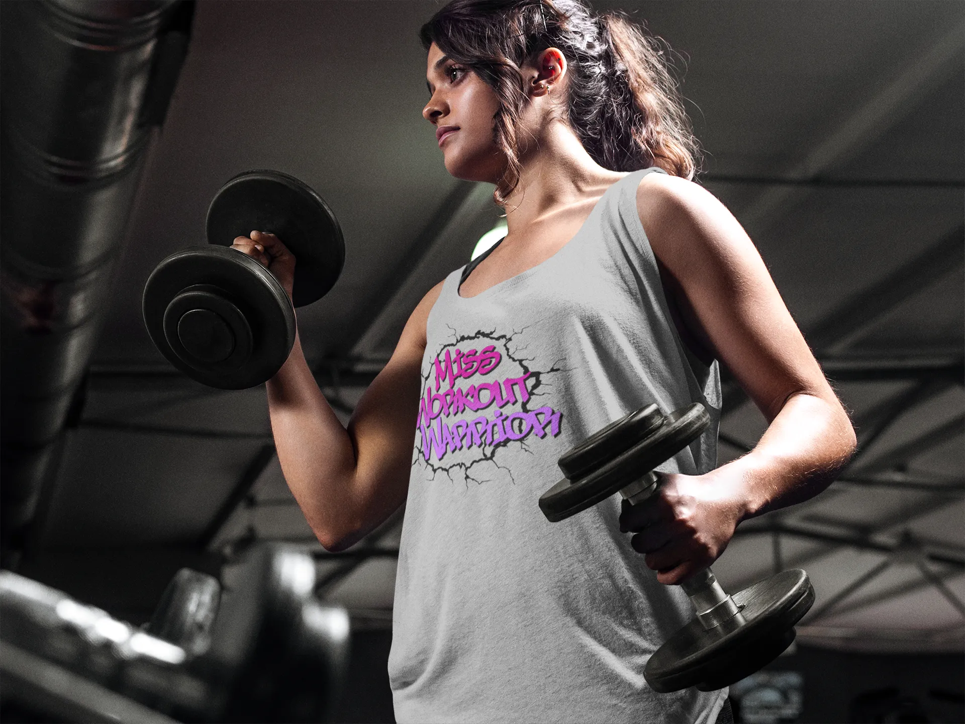 Miss Workout Warrior Tank Top