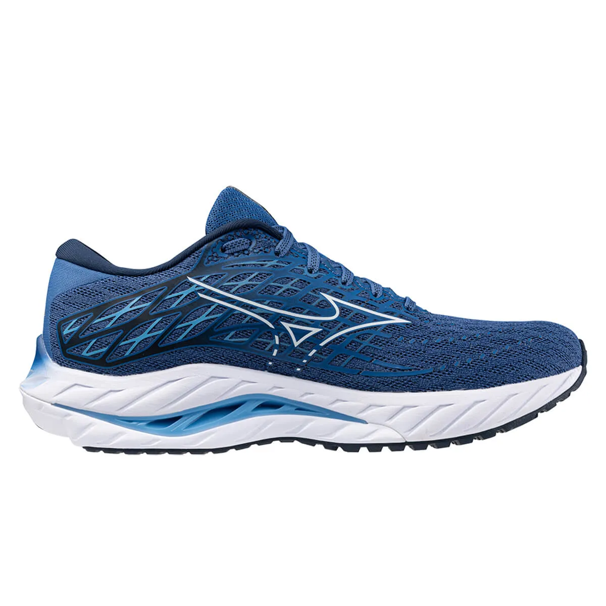 Mizuno Wave Inspire 20 Mens | Federal Blue/white/alaskan Blu