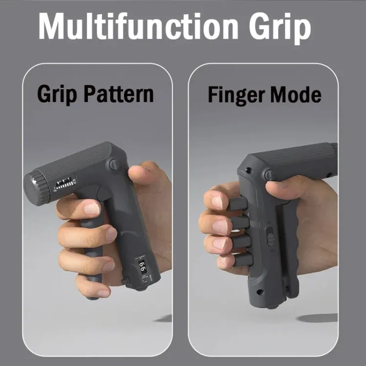 Multifunctional Grip Strength Finger Strength Trainer Fitness Stress Reduction Equipment, Color: Deep Gray Finger Pressure Mechanical Counting