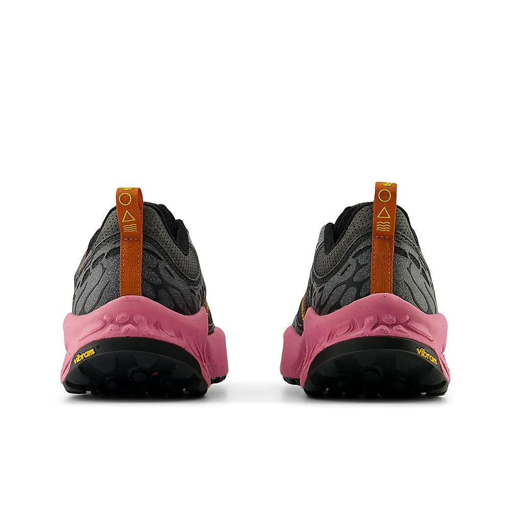 New Balance Fresh Foam X Hierro v8 (Womens) - Black with real Pink and Ginger Lemon