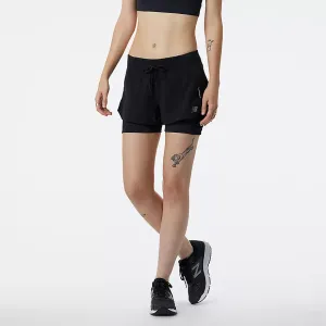 New Balance Impact Run 2in1 Womens Short