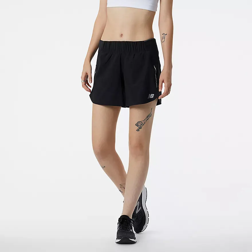 New Balance Impact Run 5in Womens Short