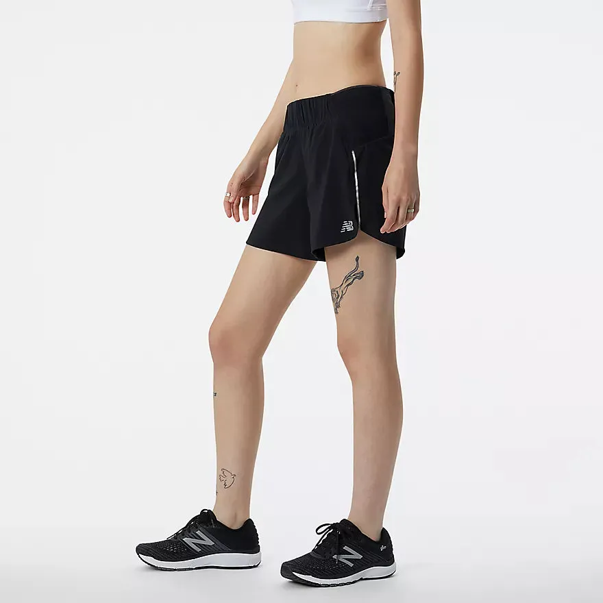 New Balance Impact Run 5in Womens Short