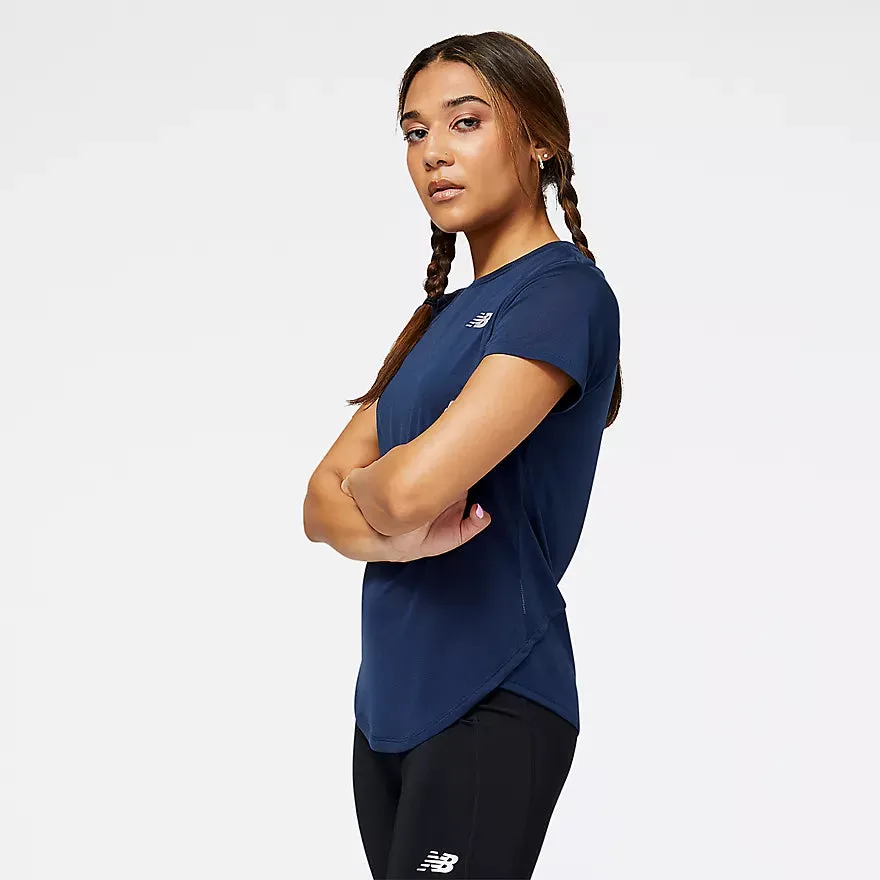 New Balance Women's Accelerate Short Sleeve Top