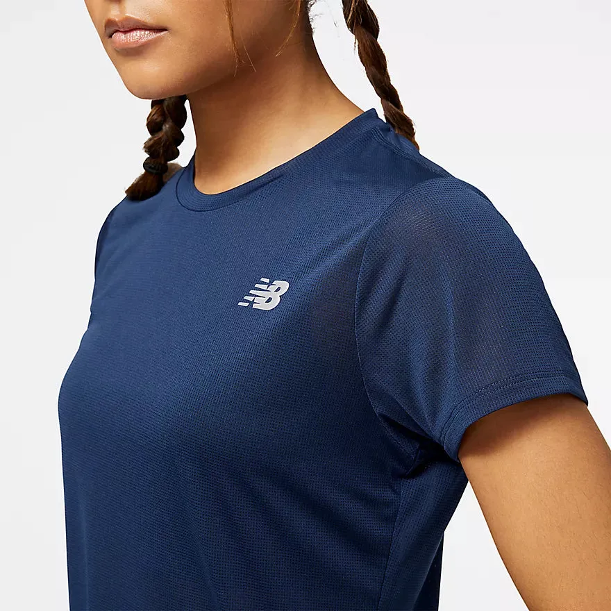 New Balance Women's Accelerate Short Sleeve Top