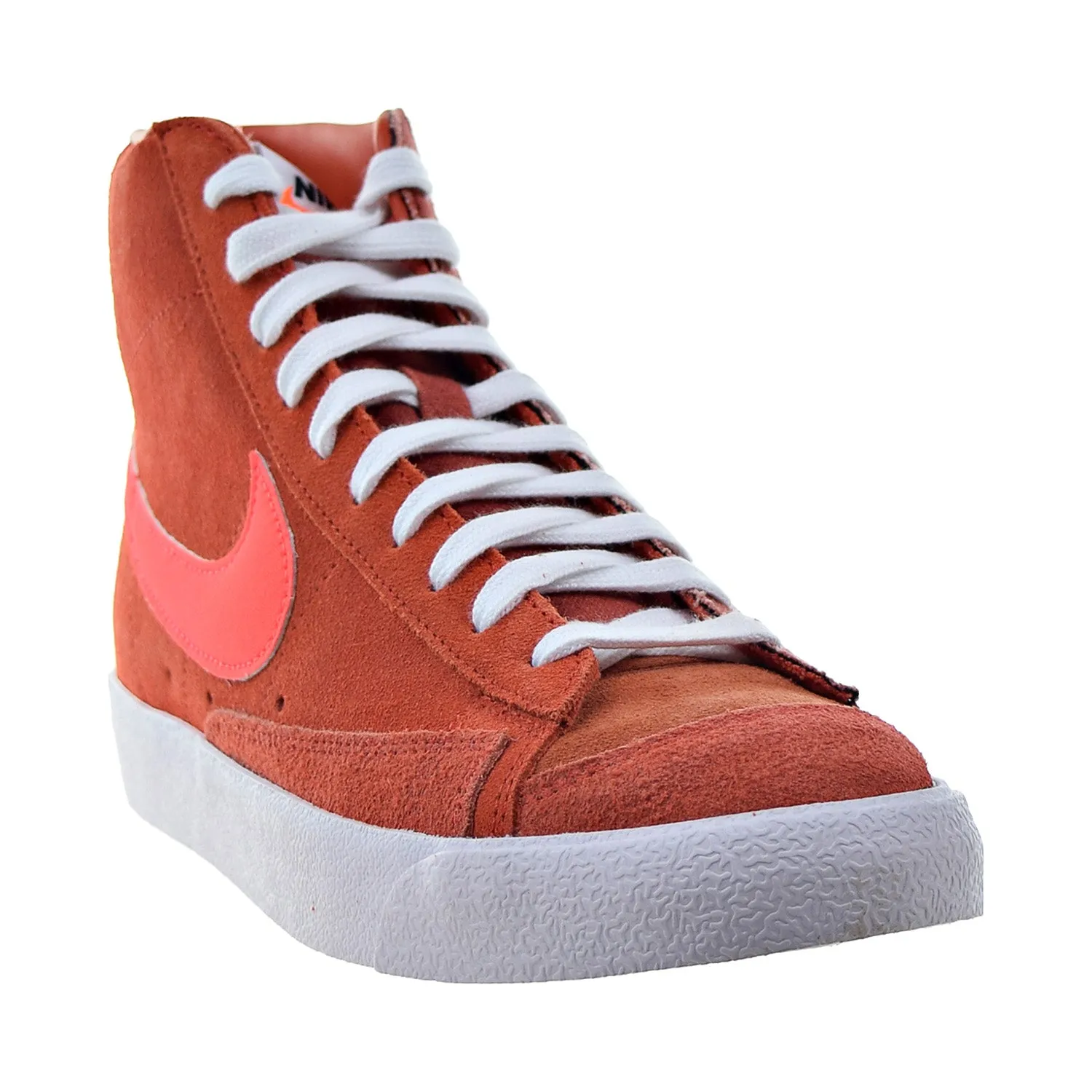 Nike Blazer Mid '77 Vintage Suede Mix Men's Shoes Mantra Orange-Bright Crimson