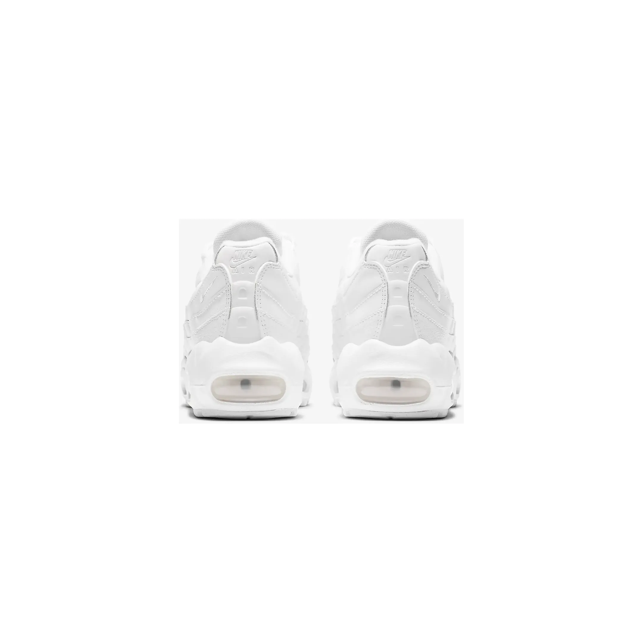 Nike Kid's Air Max 95 Recraft Shoes - All White