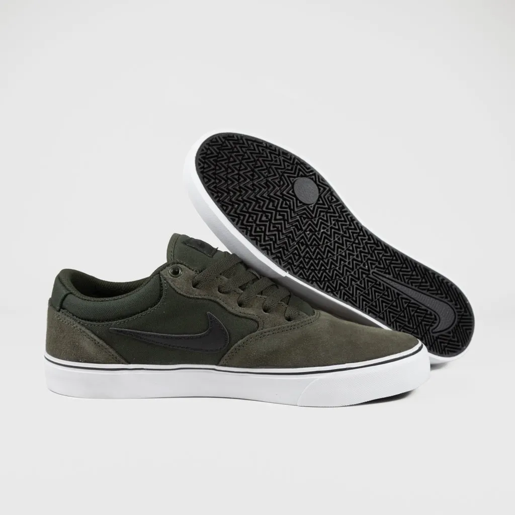 Nike SB - Chron 2 Shoes - Sequoia / Black - Sequoia - White