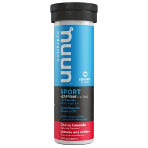 Nuun Sport with Caffeine - Cherry Limeade 10s