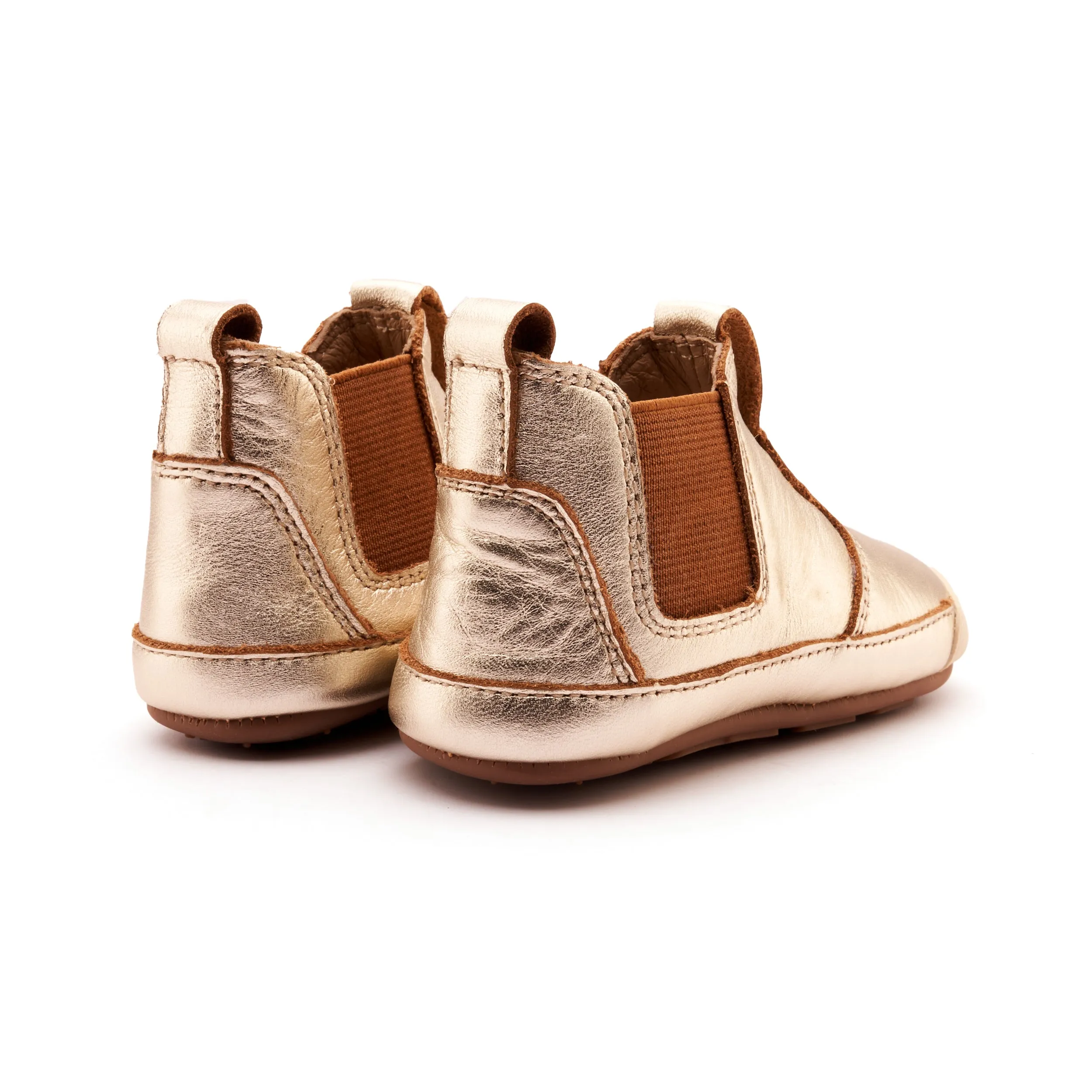 Old Soles Girl's and Boy's Hardy Casual Shoes - Local Gold