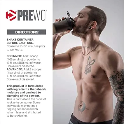 Perfectly Engineered PreW.o., Pre-workout Formula, Dietary Supplement, sweet cherry lime