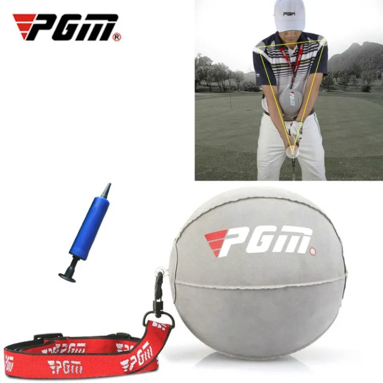 PGM JZQ012 Golf Inflatable Ball Swing Trainer Arm Corrector Auxiliary Correction Trainer(Gray)