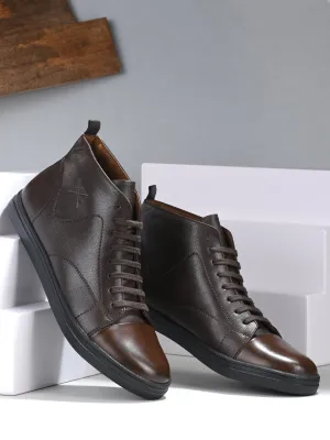 Phoenix Brown Mid-Ankle Sneakers