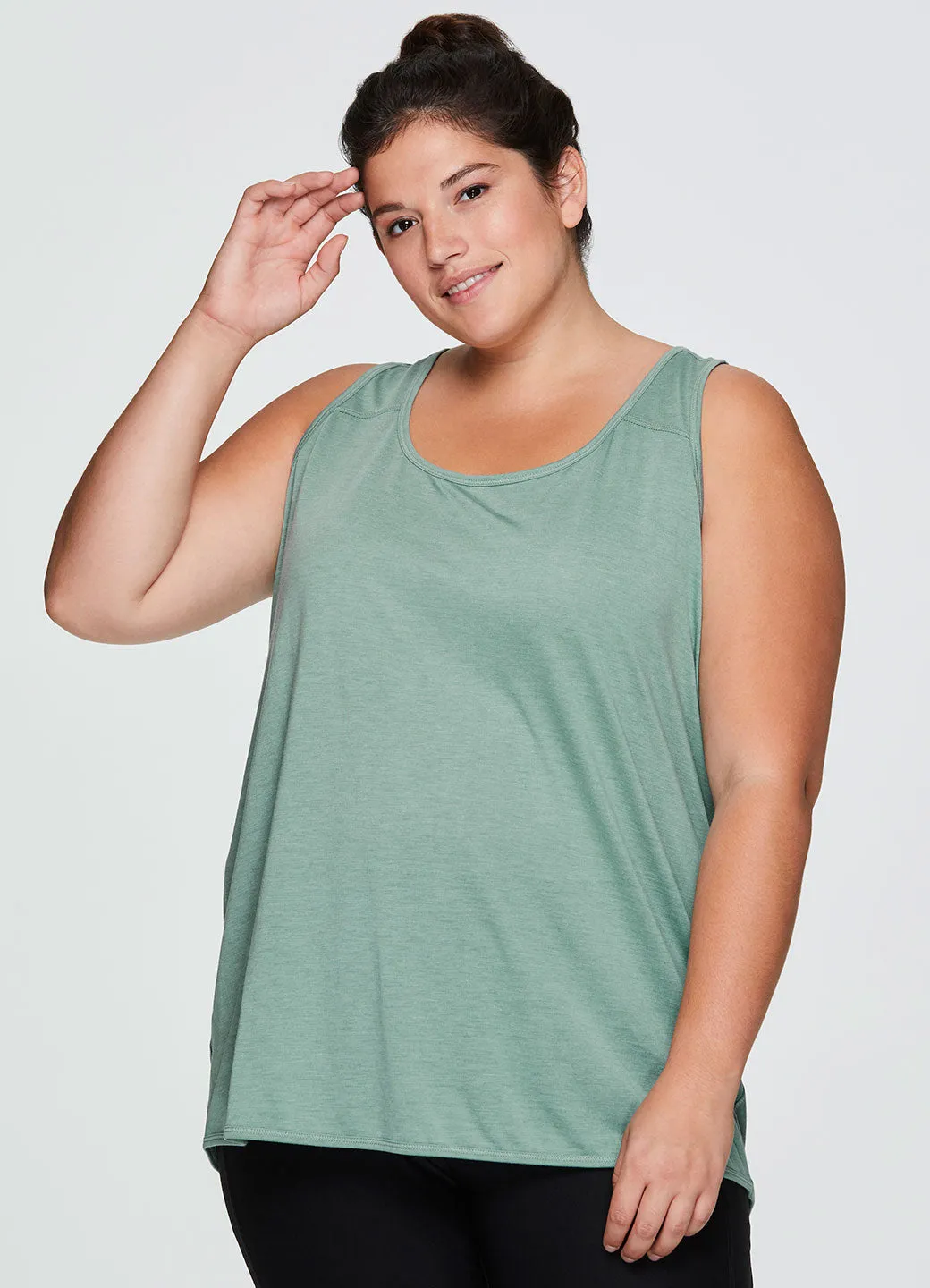 Plus Prime Relaxed Twist Back Tank(old- do not use)