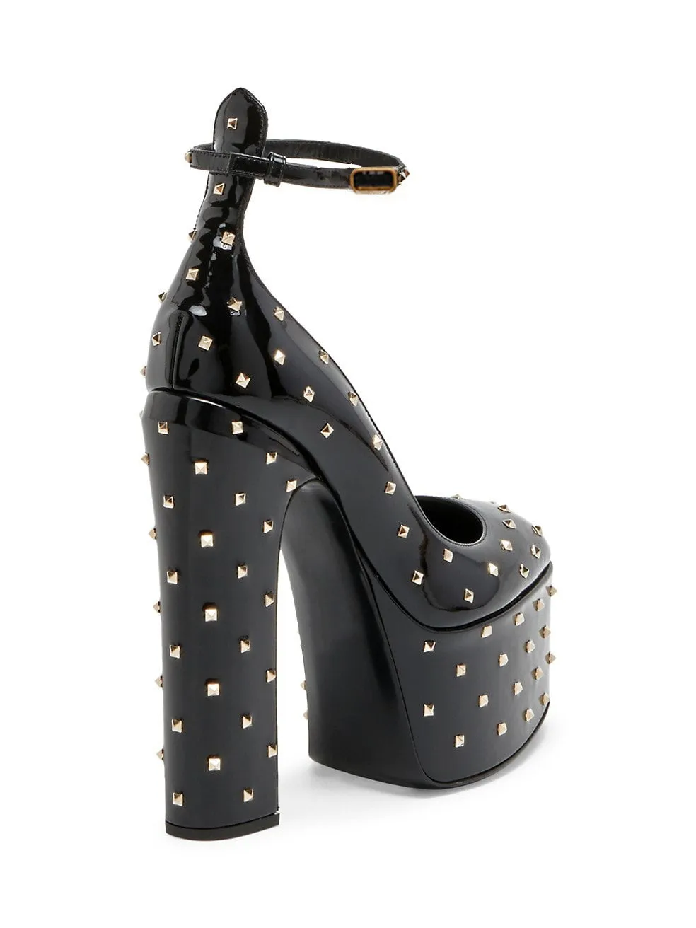 Pre Order:  Rivet Round Head Thick Heel Platform Shoes