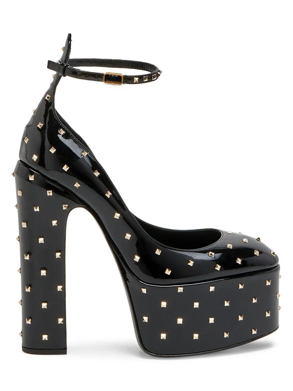 Pre Order:  Rivet Round Head Thick Heel Platform Shoes