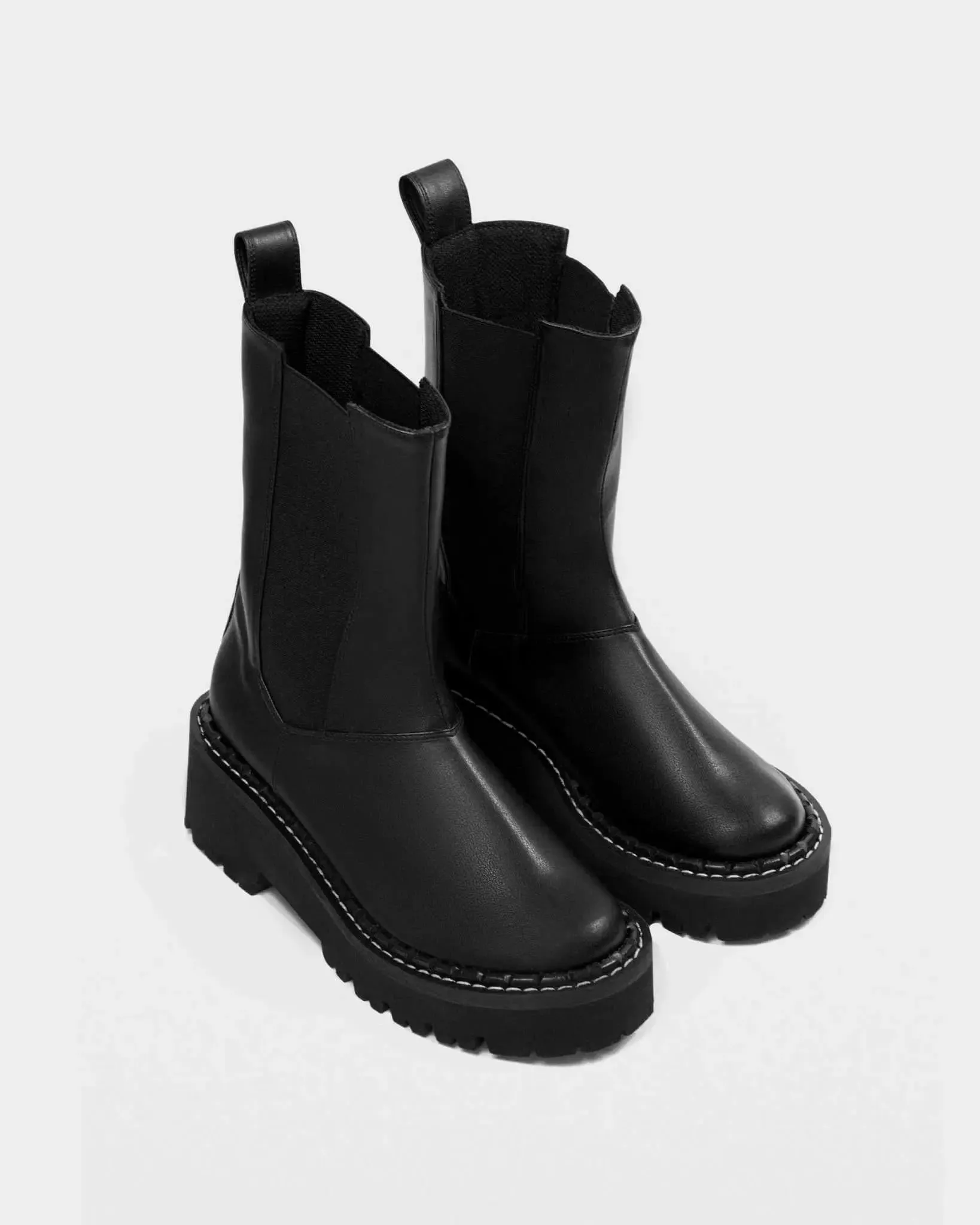 PRE-ORDER Vegan Chelsea Riot cactus leather boots by Bohema