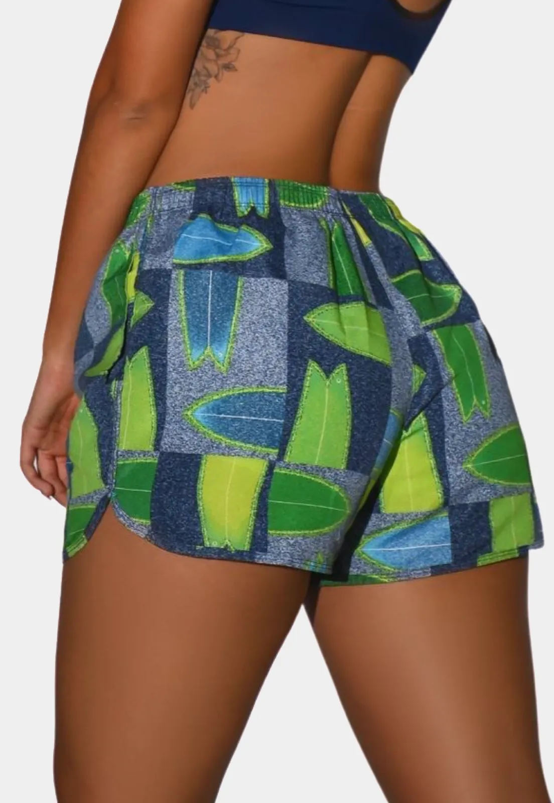 Printed Workout Shorts