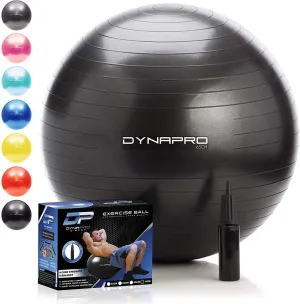 Professional Grade Exercise Ball | Extra Thick | Anti - Burst Material