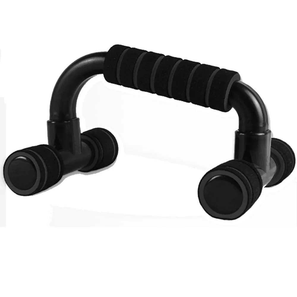 Push Up Bar handle Push-up Stand Grip For Home Fitness Exercise Workout - black