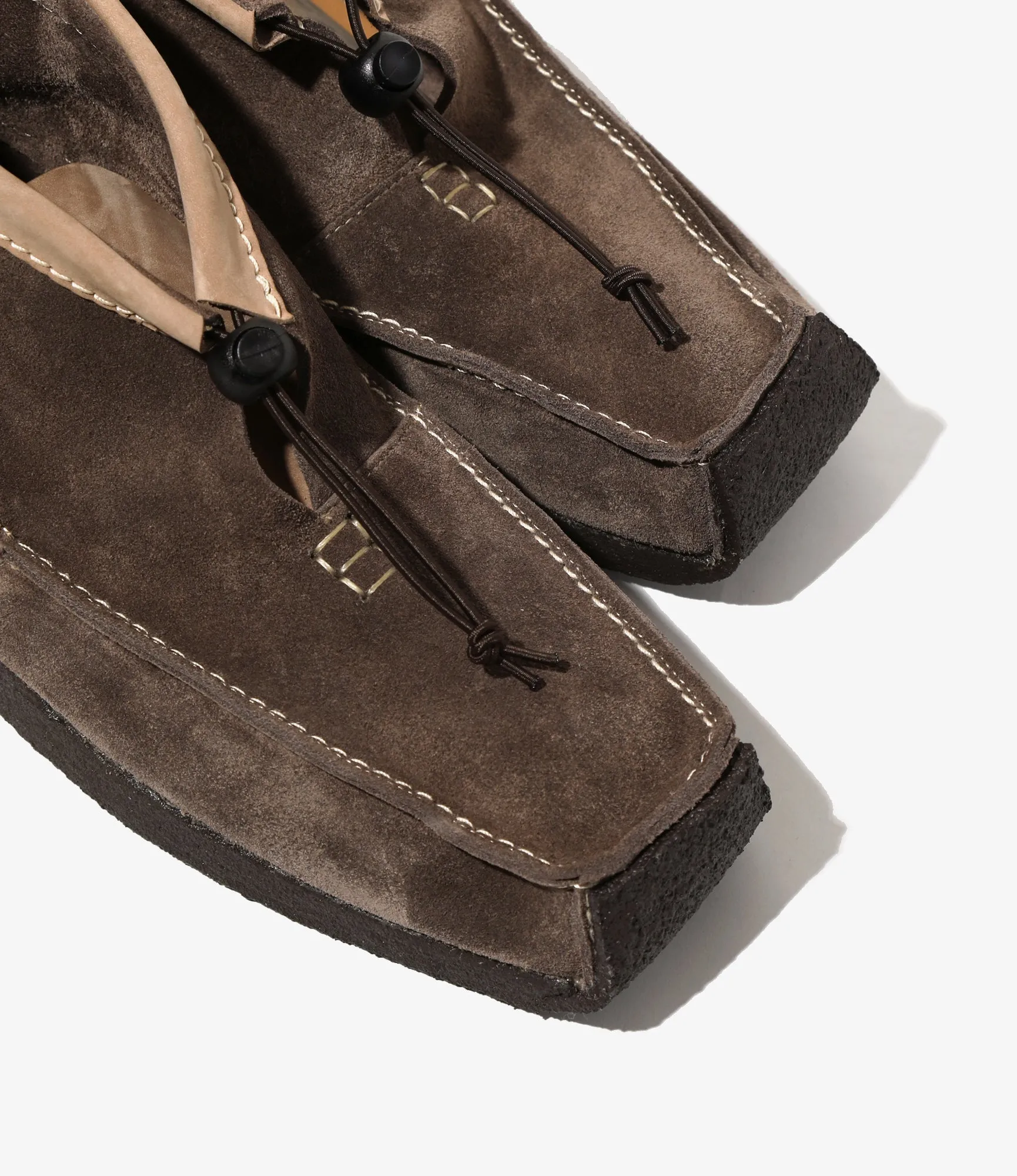 QR High Moccasin – Oakwood Suede