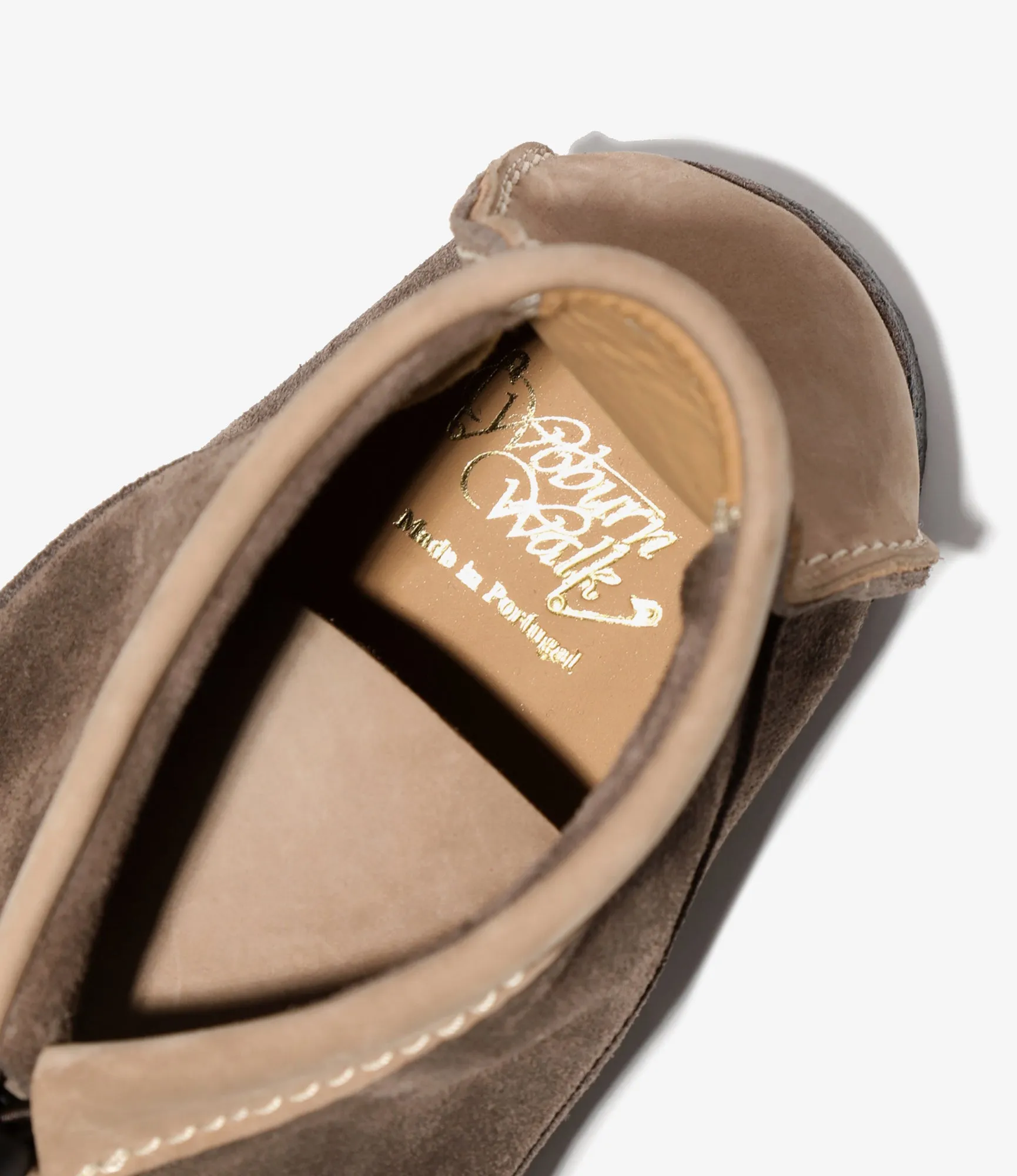 QR High Moccasin – Oakwood Suede