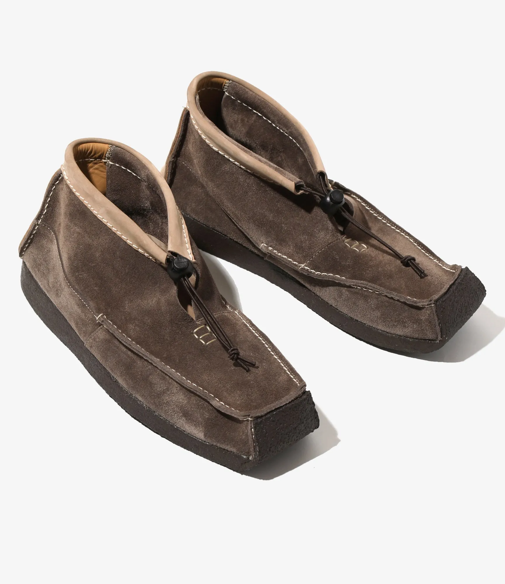 QR High Moccasin – Oakwood Suede