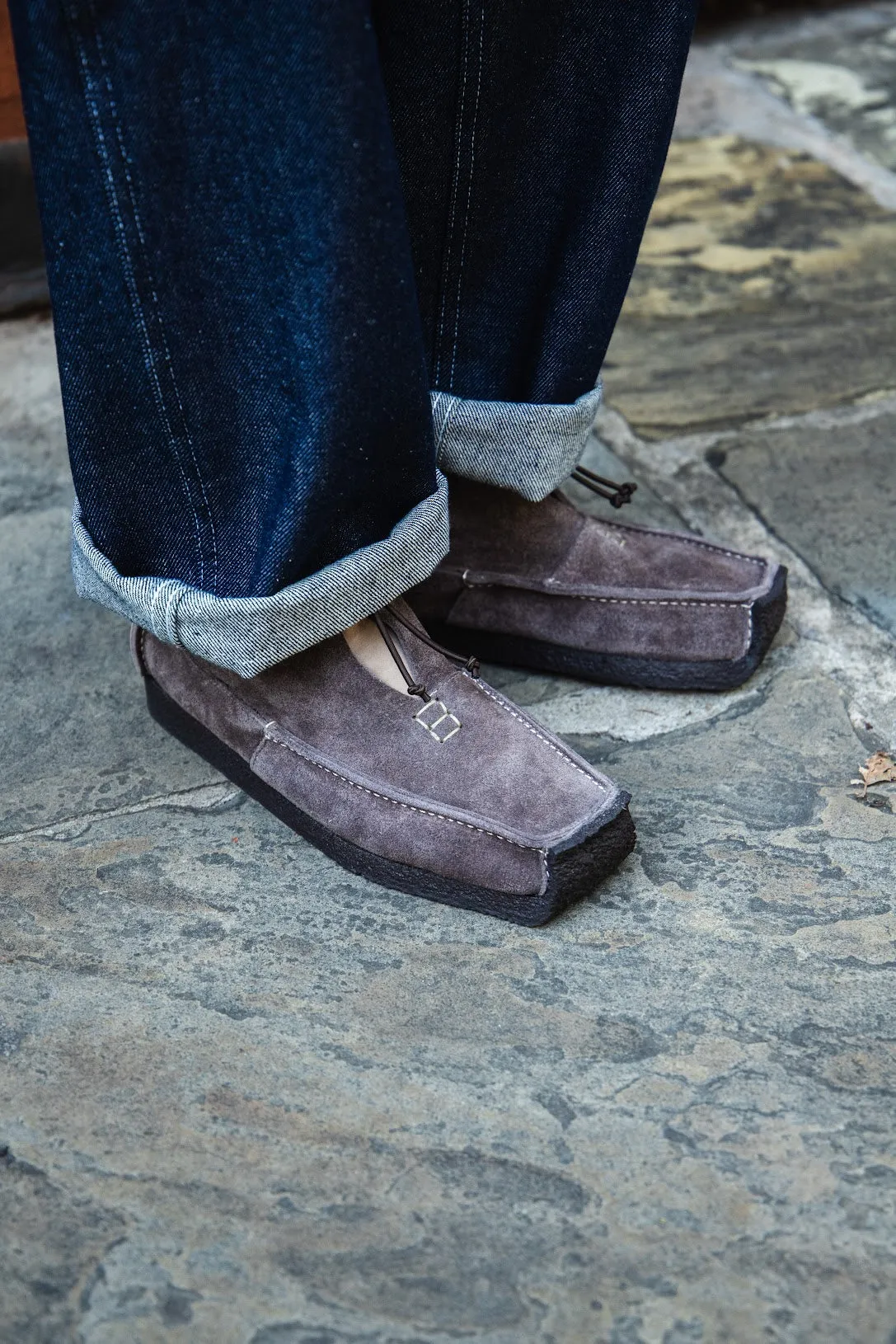 QR High Moccasin – Oakwood Suede