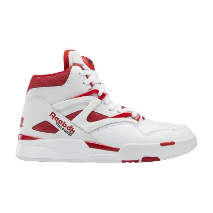 Reebok Men's Pump Omni Zone II Shoes - Ftwr White / Flash Red / Core Black