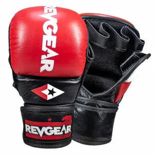 REVGEAR PRO SERIES MS1 MMA TRAINING AND SPARRING GLOVE - RED