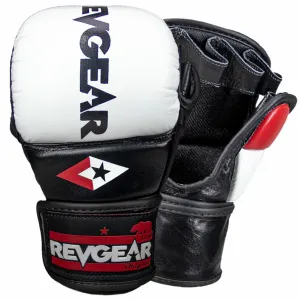 REVGEAR PRO SERIES MS1 MMA TRAINING AND SPARRING GLOVE - WHITE