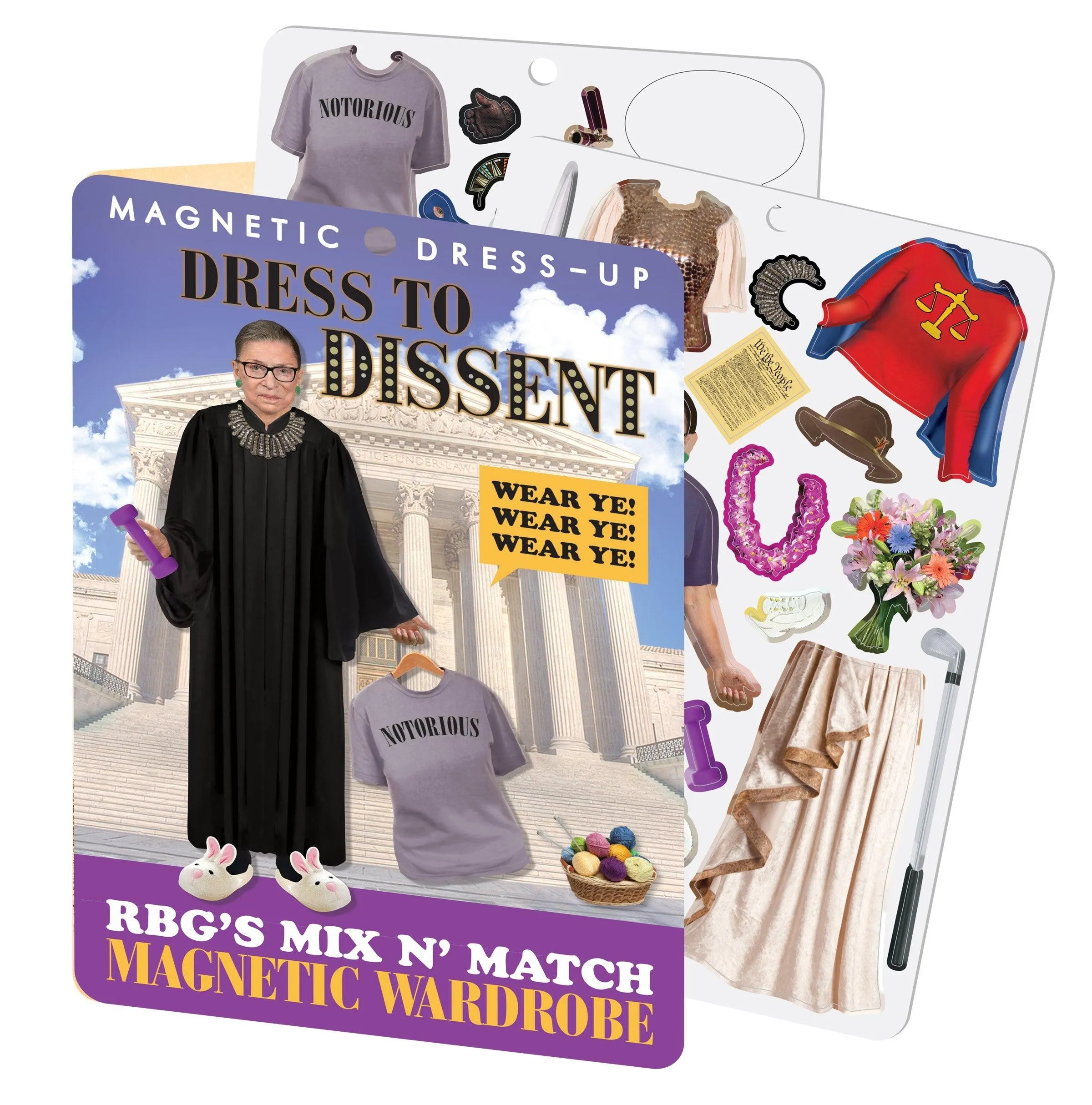 Ruth Bader Ginsburg Magnetic Dress Up