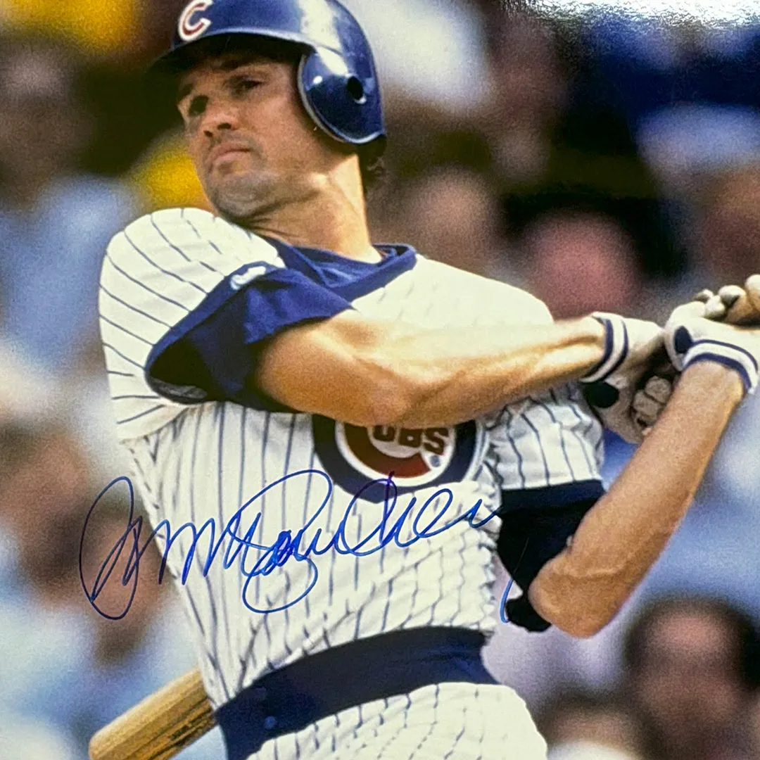 Ryne Sandberg Hand Signed & Framed Chicago Cubs 16x20 Baseball Photo