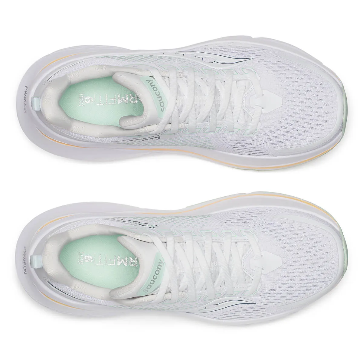 Saucony Guide 17 Womens | White/peel