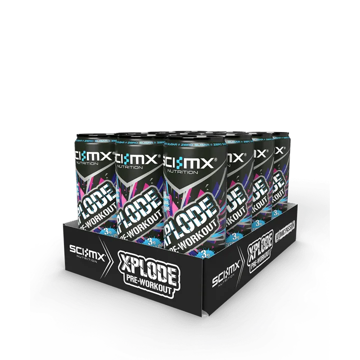 SCI-MX X-PLODE Pre-Workout Energy Drink 12x330ml Original