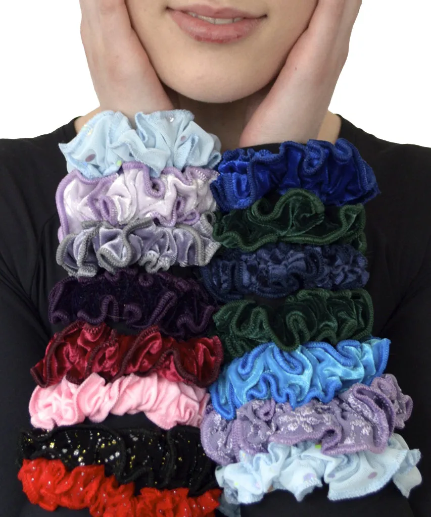 Scrunchies - Bag of 5 Assorted Colors