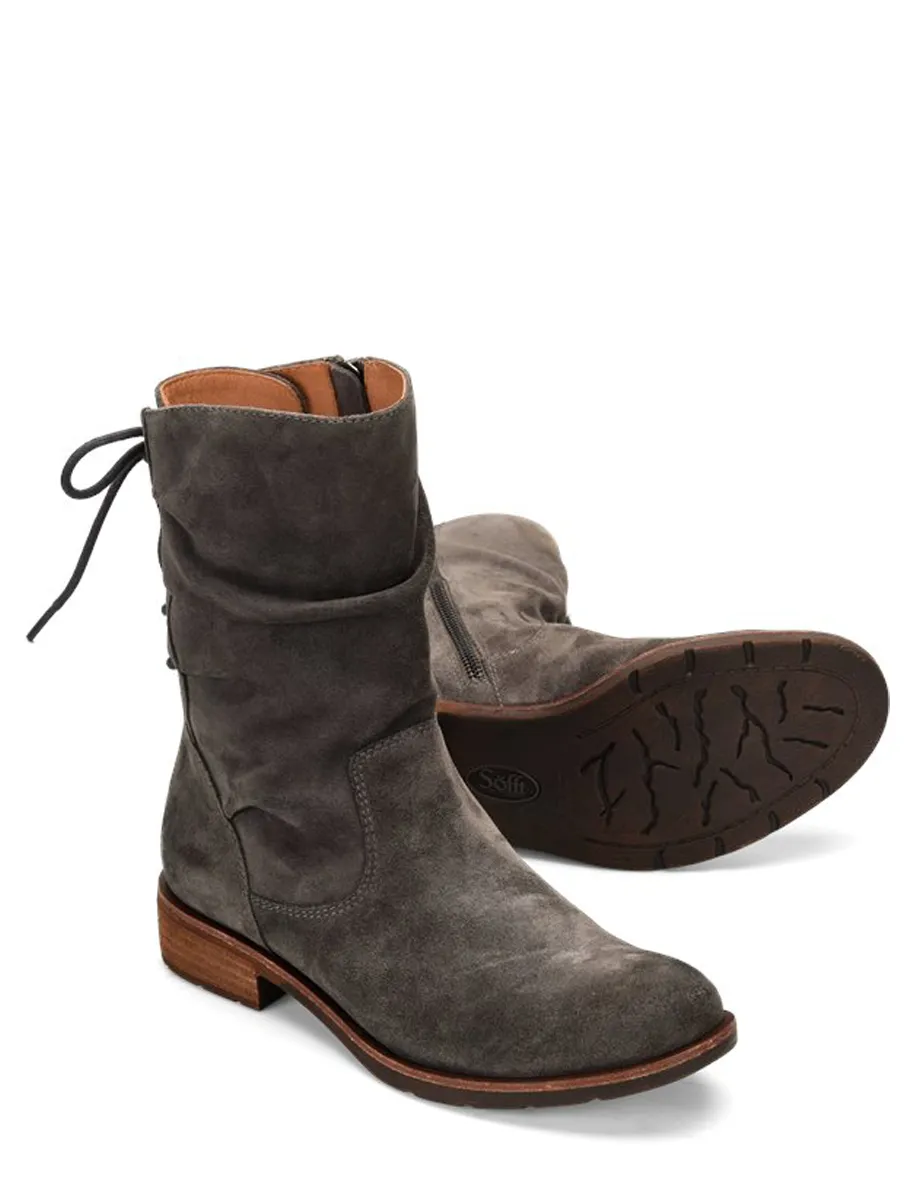 Sharnell Low Boot in Smoke Suede by Sofft Shoes