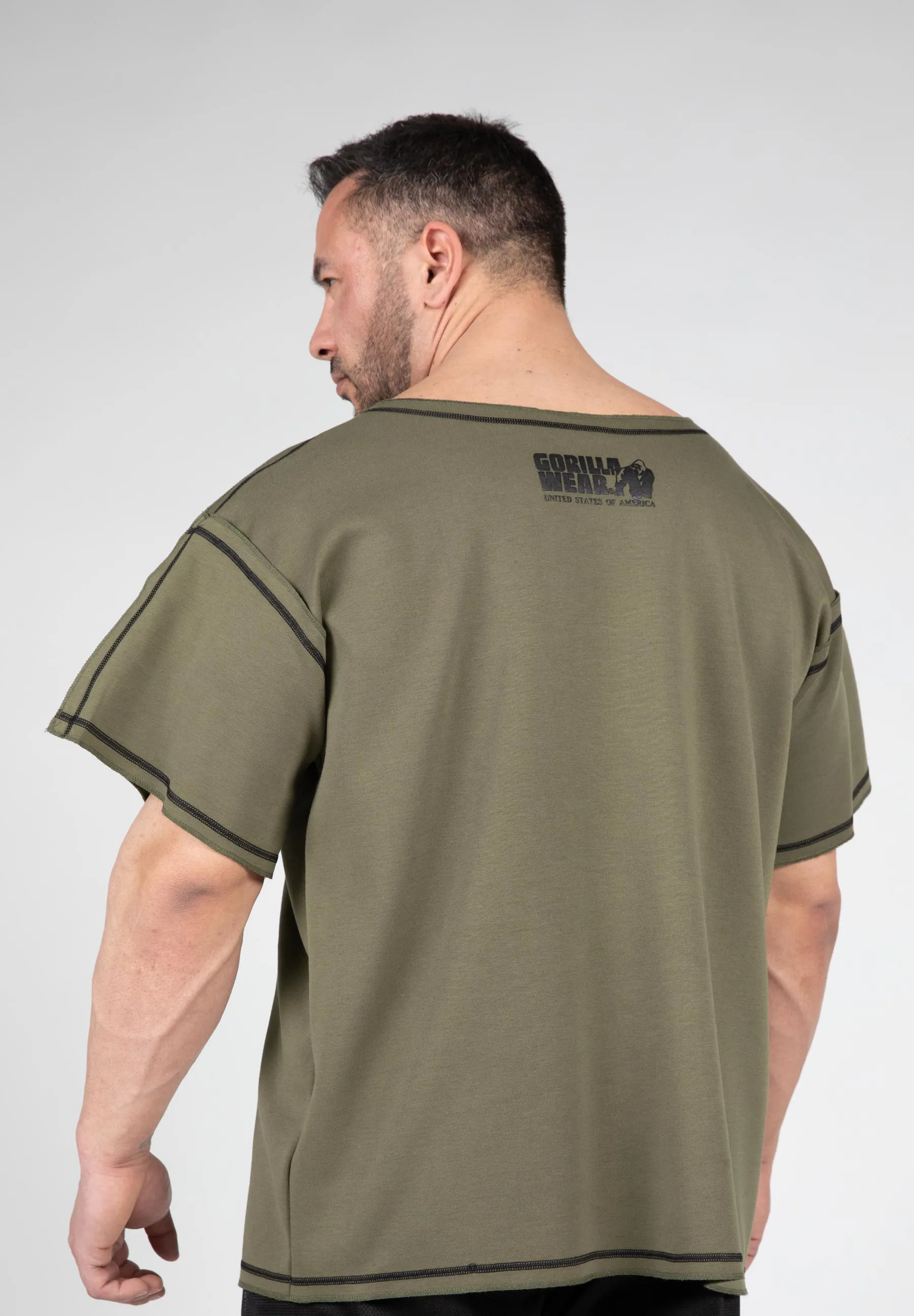 Sheldon Workout Top - Army Green