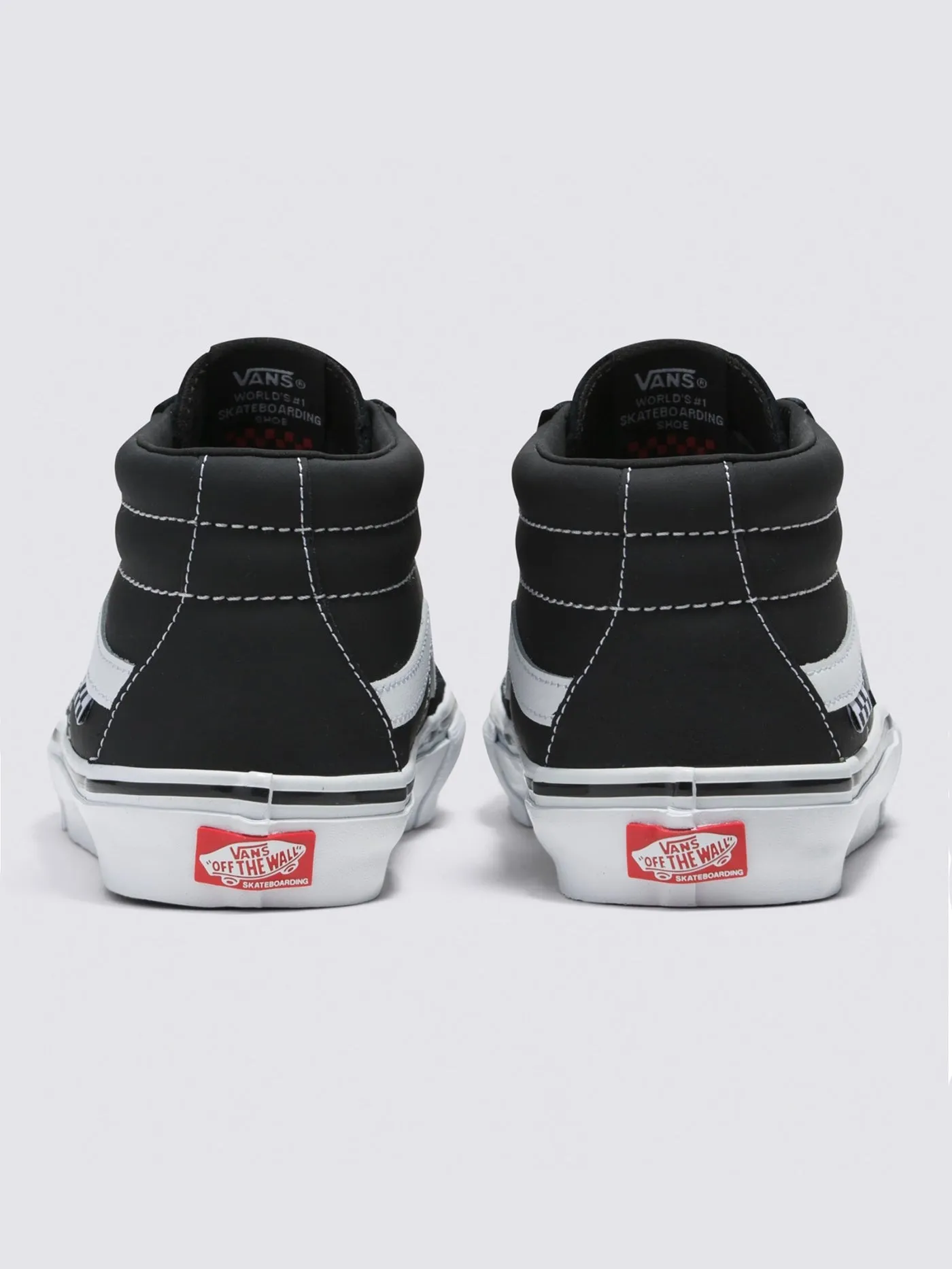 Skate Grosso Mid Black/White/Emo Leather Shoes