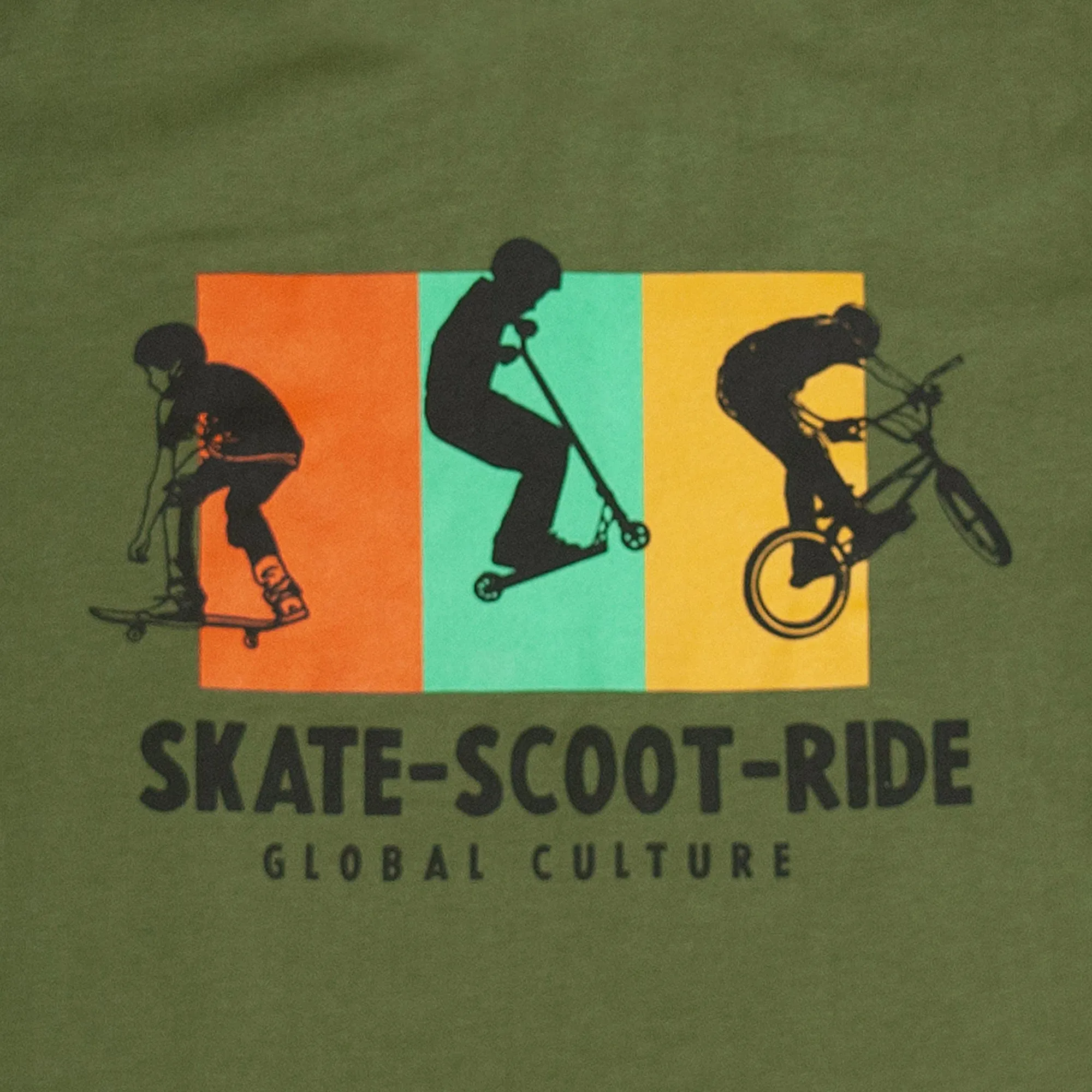 Skate Scoot Ride Kids T-Shirt