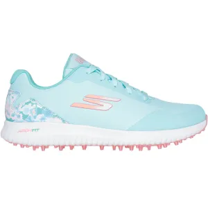 Skechers Go Golf Max 3 Ladies Spikeless Waterproof Shoes - Teal