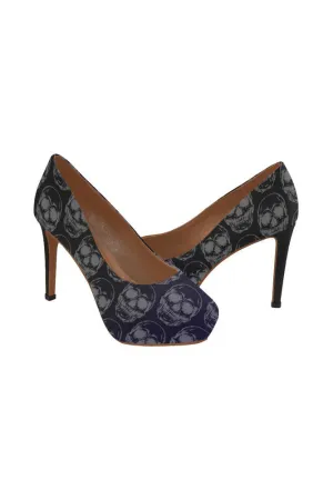 SKULLS Women's High Heels (Model 044)