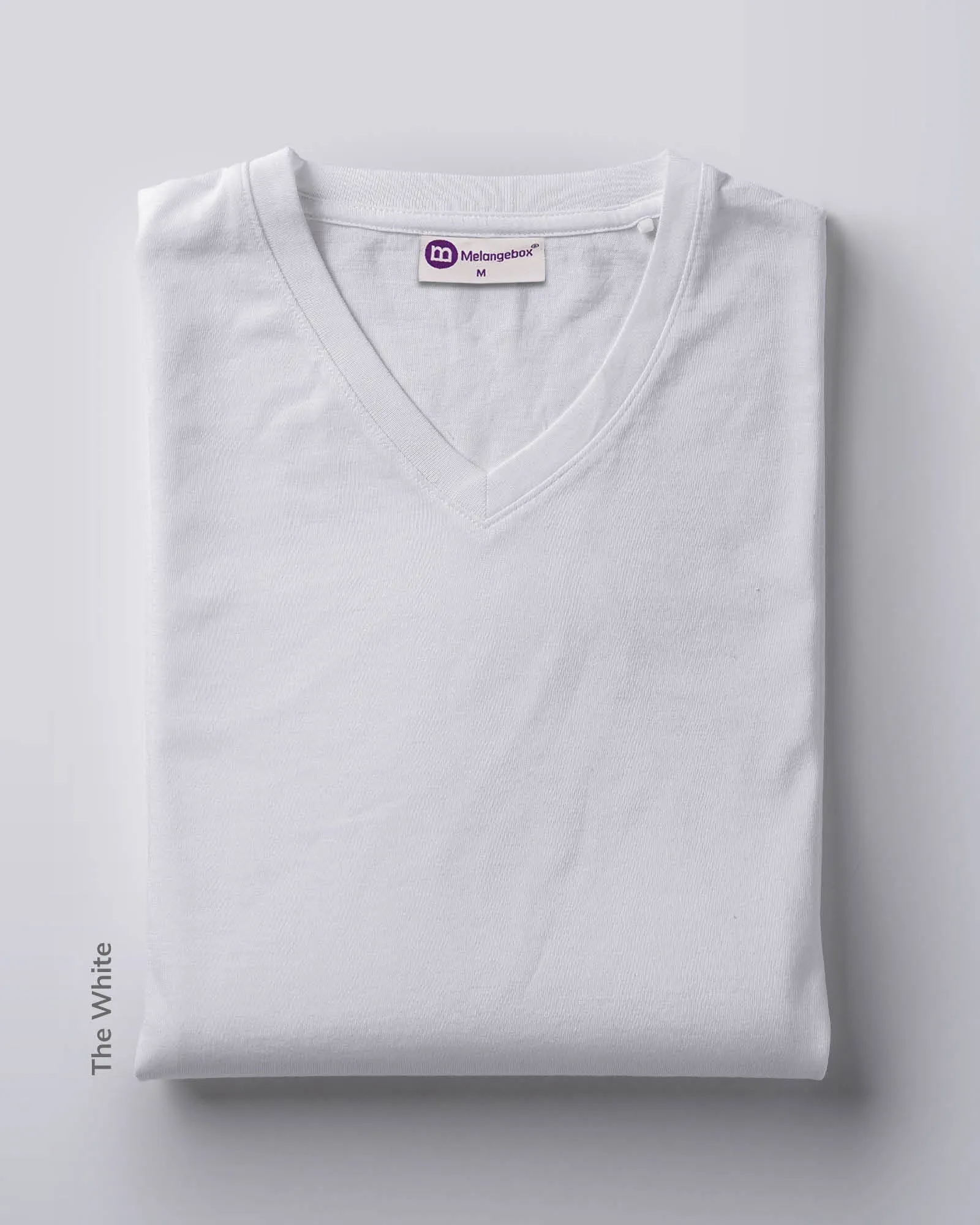 Solid Pack Of 12: V Neck Half Sleeves